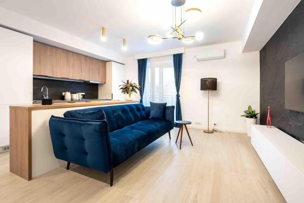 Appartamento Blue Velvet Bucarest Esterno foto