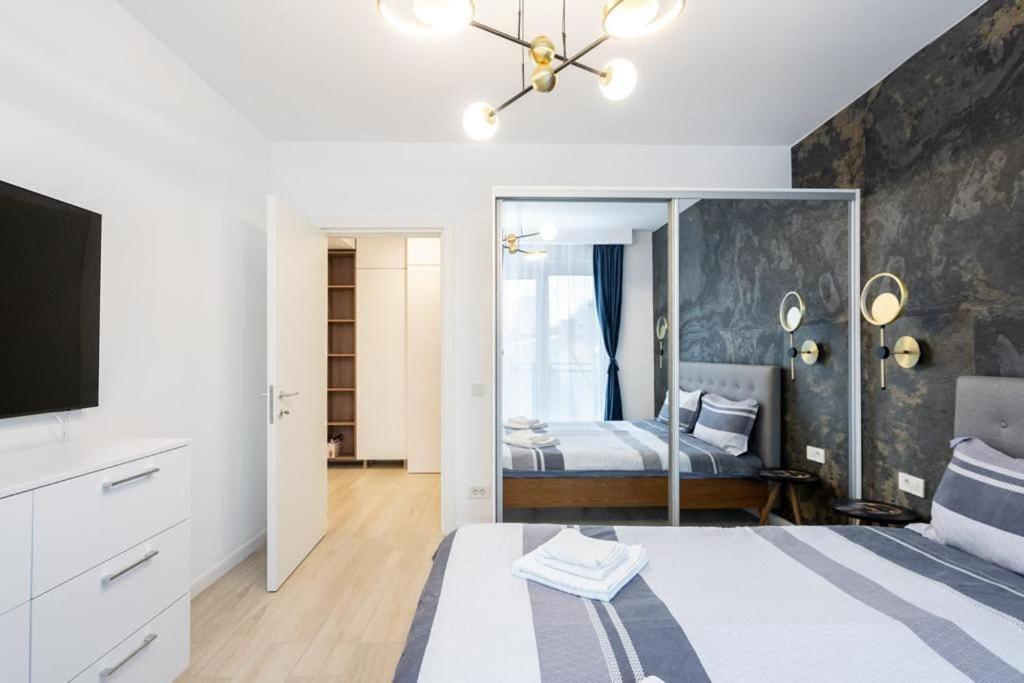 Appartamento Blue Velvet Bucarest Esterno foto